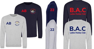 BAC LH - *Personalised* Unisex Fit Sweatshirt (JH030)